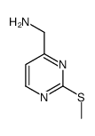 (2-(Methylthio)pyrimidin-4-yl)Methanamine Structure