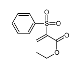 ethyl 2-(benzenesulfonyl)prop-2-enoate Structure