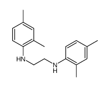 N,N'-bis(2,4-dimethylphenyl)ethane-1,2-diamine Structure