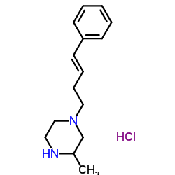 3-Methyl-1-[(3E)-4-phenyl-3-buten-1-yl]piperazine hydrochloride (1:1) Structure