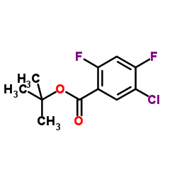 tert-butyl 5-chloro-2,4-difluorobenzoate picture