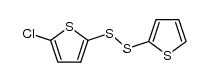 2-chloro-5-(thiophen-2-yldisulfanyl)thiophene Structure