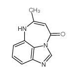 Imidazo[1,5,4-ef][1,5]benzodiazepin-4(7H)-one, 6-methyl- (9CI) structure