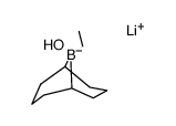 lithium 1,5-cyclooctanediylethylhydroxoborate Structure