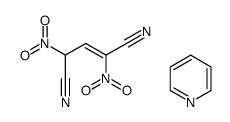 2,4-dinitropent-2-enedinitrile,pyridine Structure