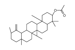 [(3S,6aR,6aR,6bR,8aR,11R,12aR,14aR,14bR)-4,4,6a,6b,8a,11,14b-heptamethyl-12-methylidene-1,2,3,4a,5,6,6a,7,8,9,10,11,12a,13,14,14a-hexadecahydropicen-3-yl] acetate结构式