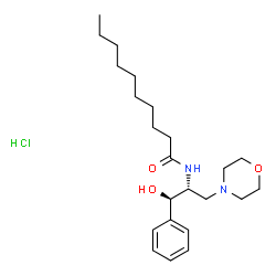 (+)-D-threo-PDMP (hydrochloride)结构式