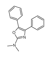2-(Dimethylamino)-4,5-diphenyloxazole结构式