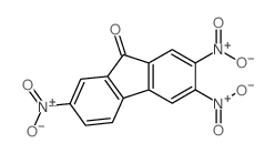 9H-Fluoren-9-one,2,3,7-trinitro-结构式