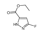 5-氟-1H-吡唑-3-羧酸乙酯结构式