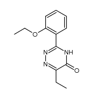 3-(2-ethoxyphenyl)-6-ethyl-4H-[1,2,4]triazin-5-one Structure