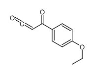 3-(4-ethoxyphenyl)prop-1-ene-1,3-dione Structure