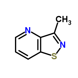 Isothiazolo[4,5-b]pyridine, 3-methyl- (9CI) structure