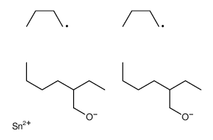 dibutyl-bis(2-ethylhexoxy)stannane Structure