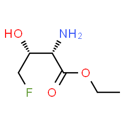 L-Allothreonine,4-fluoro-,ethylester(9CI) structure