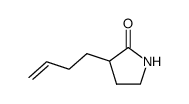 3-(but-3-en-1-yl)pyrrolidin-2-one结构式