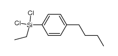 (4-butylphenyl)(dichloro)(ethyl)silane Structure