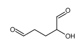 2-hydroxypentanedial Structure