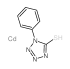 1-phenyl-2H-tetrazole-5-thione structure