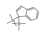 trimethyl-(1-trimethylsilylinden-1-yl)silane结构式