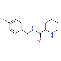 N-[(4-methylphenyl)methyl]piperidine-2-carboxamide Structure