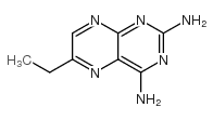 2,4-Pteridinediamine,6-ethyl-(9CI)结构式