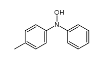N-phenyl-N-p-tolyl-hydroxylamine Structure