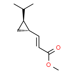 2-Propenoicacid,3-[2-(1-methylethyl)cyclopropyl]-,methylester,[1alpha(E),2bta]-(9CI) picture