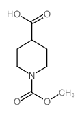 1-甲氧羰基哌啶-4-甲酸图片