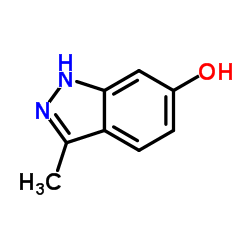 3-甲基-6-羟基吲唑结构式