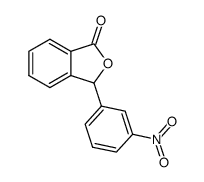 3-(3-nitrophenyl)-3H-isobenzofuran-1-one Structure