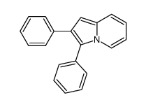 2,3-diphenylindolizine结构式