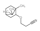 Propanenitrile, 3-[(4,7,7-trimethylbicyclo[2.2.1]hept-2-yl)oxy]-(9CI) picture