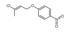 cis-4-[3-Chlorbuten-(2)-yloxy]-nitrobenzol Structure