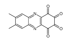 7,8-dimethylphenazine-1,2,3,4-tetrone structure