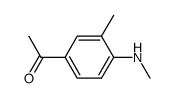 Ethanone, 1-[3-methyl-4-(methylamino)phenyl]- (9CI) picture