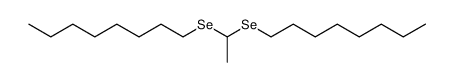 1,1-bis-octylselanyl-ethane结构式