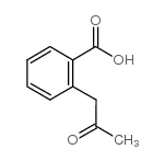2-(2-oxopropyl)benzoic acid Structure