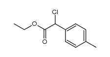 chloro-p-tolyl-acetic acid ethyl ester Structure