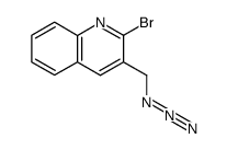 2-Bromoquinolin-3-ylmethyl azide Structure