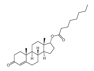 testosterone octanoate结构式