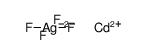 cadmium silver(II) fluoride结构式