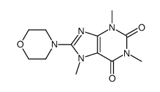 1,3,7-trimethyl-8-morpholin-4-yl-purine-2,6-dione picture