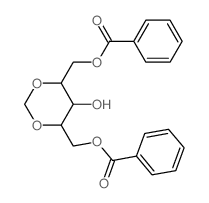 Ribitol,2,4-O-methylene-, 1,5-dibenzoate (9CI)结构式