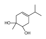 4-Cyclohexene-1,2-diol,1-methyl-4-(1-methylethyl)-,(1R,2S)-rel-(9CI)结构式