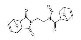 2,2'-(ethane-1,2-diyl)bis(3a,4,7,7a-tetrahydro-1H-4,7-epoxyisoindole-1,3(2H)-dione) Structure