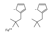 1,1'-dineopentylferrocene结构式