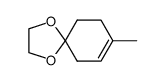 1,4-Dioxaspiro[4.5]dec-7-ene,8-methyl-结构式