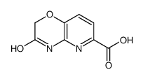 3-OXO-3,4-DIHYDRO-2H-PYRIDO[3,2-B][1,4]OXAZINE-6-CARBOXYLIC ACID Structure