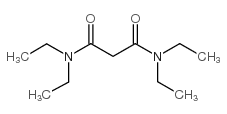 N,N,N',N'-TETRAETHYLMALONAMIDE Structure